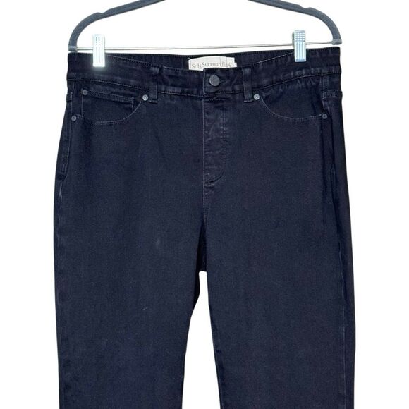 Soft Surroundings black pull on jeans size MP - Picture 3 of 12